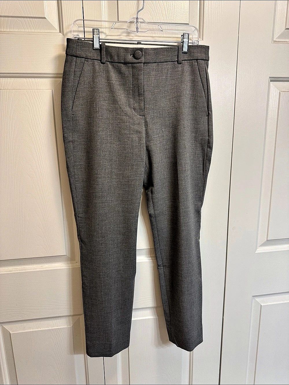 J.Crew High-Rise Cameron Pant in Four-Season Stretch Gray Size 10